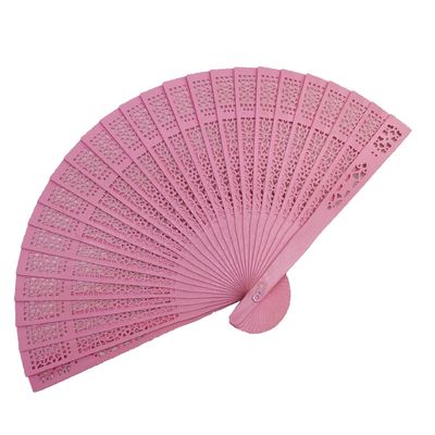Customizable PYRAMID Style Bamboo Hand Fan for Holiday Decoration and Eco-Friendly Use