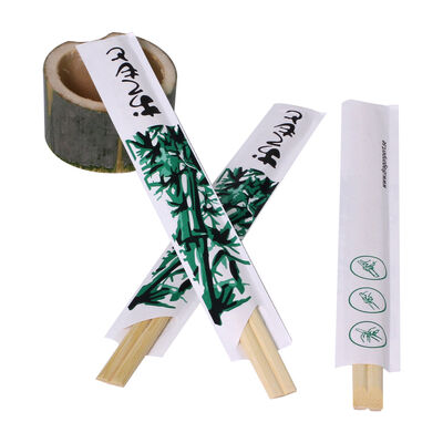 Wholesale Custom Logo Disposable Bamboo Chopsticks in 210/230/240mm Sizes Made from 100% Natural Moso Bamboo