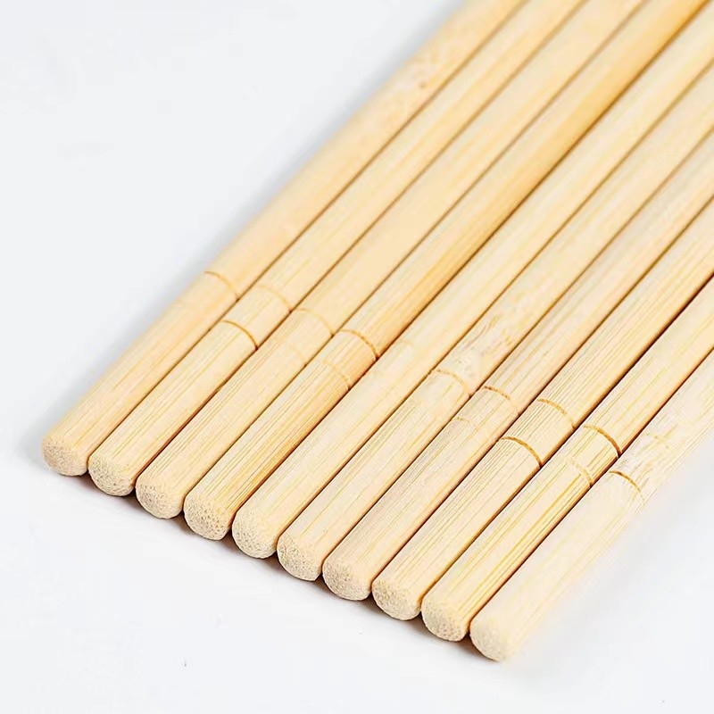 New products China Manufacturers Sushi Bulk Bamboo Long Round Stick Disposable Chopsticks