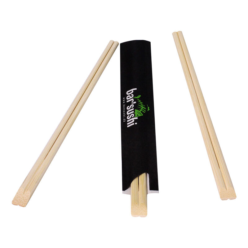 Disposable Bamboo Chopsticks Made from 100% Natural Moso Bamboo with High Temperature Sterilization and Custom Logo Packing