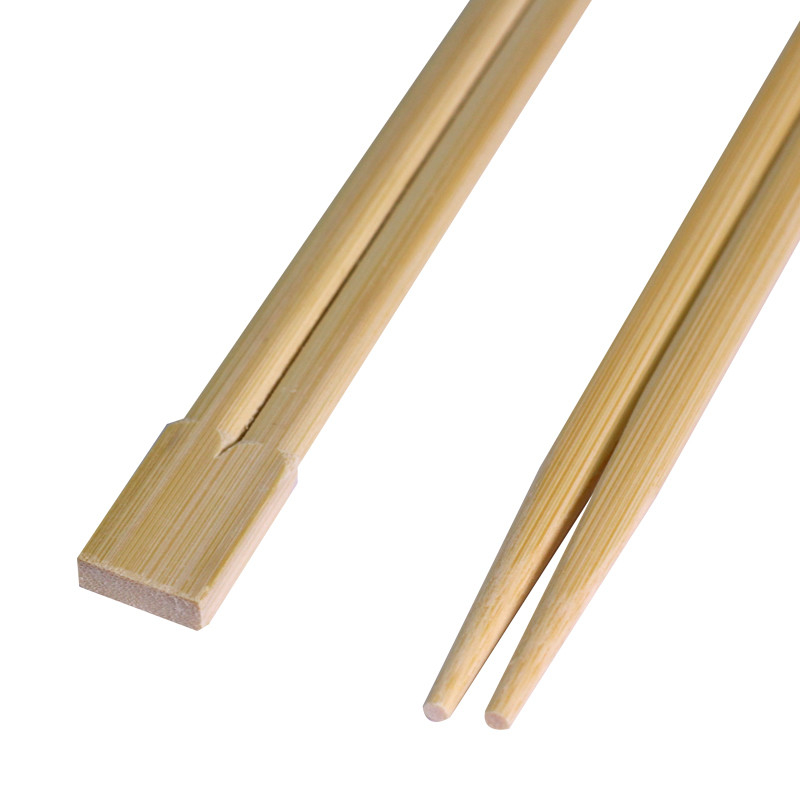21cm Restaurant Disposable Bamboo Chopsticks Custom Printed Fast Food